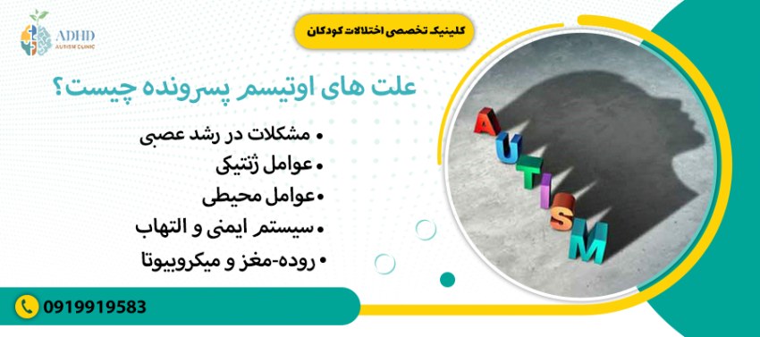 علت های اوتیسم پسرونده چیست؟